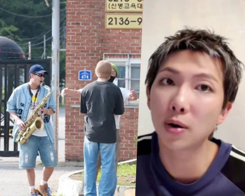 RM「ジン除隊、BTSメンバー全員で泣いた..ジミン家に集合」