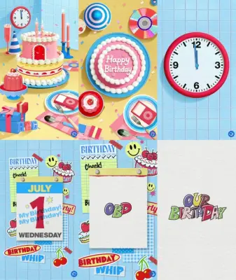 JYP新ガールズグループ? 「Ourbirthday」1stティーザー公開
