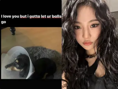 aespaニンニン、愛犬の「去勢」報告！「愛してるけど、タマタマにバイバイしなきゃ」